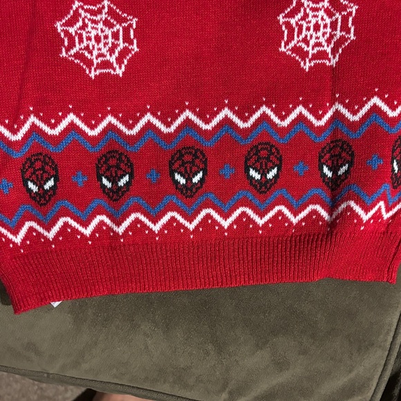 Spider-Man Holiday Sweater - Picture 8 of 9